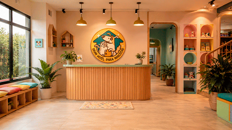 Hotel guardería para perros en Pereira y Dosquebradas recepción